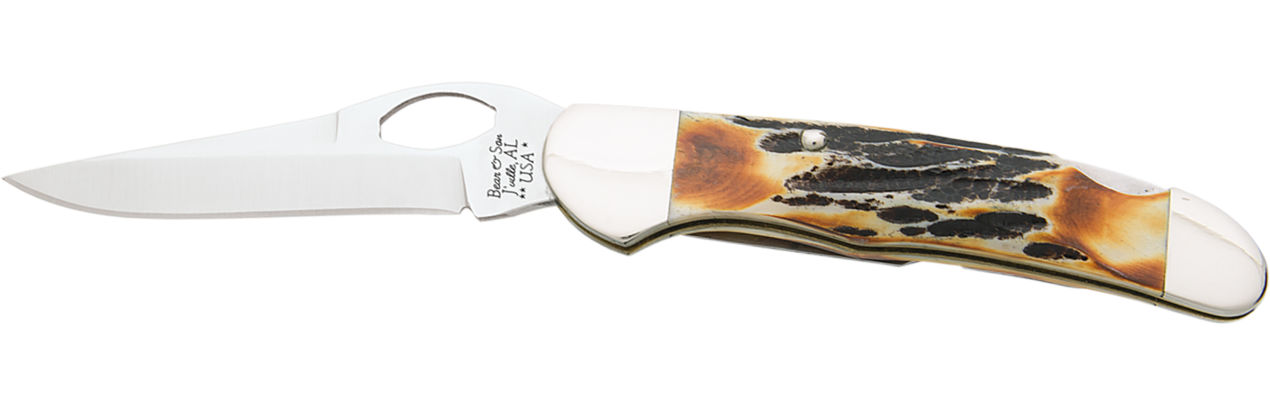 Knives Bear&Son Cutlery BSN STAG BONE COWHAND